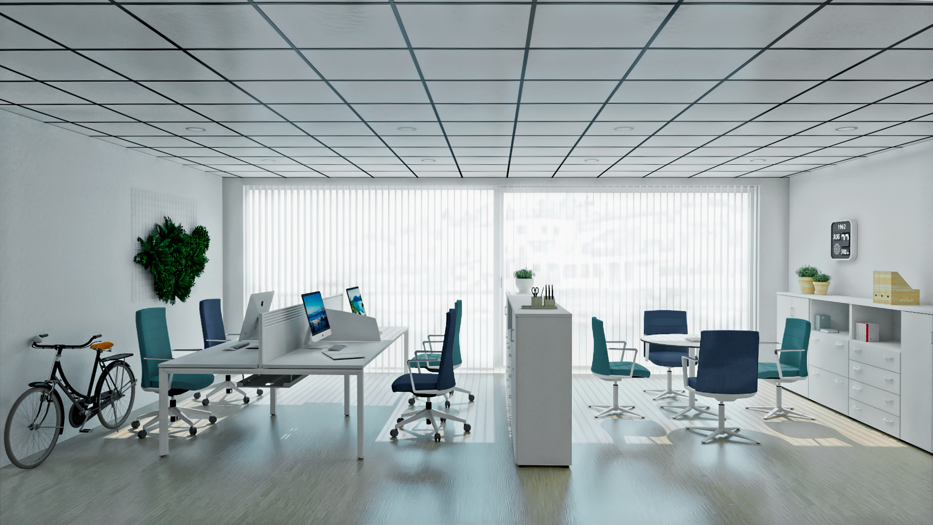 Realistic ospray rendering from actiu pcon blog Pcon planner rendering