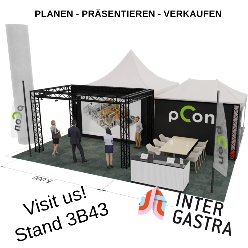 Visit pCon at INTERGASTRA trade fair in Stuttgart February 03 07