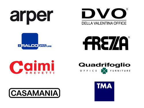 Arper, Bralco, Caimi, Casamania, DVO, Frezza, Quadrifoglio, TMA, pCon.planner, EasternGraphics