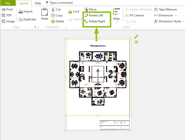 Rotate views planner