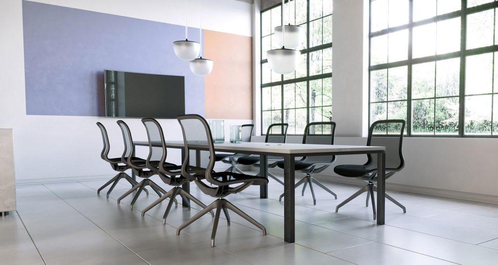Aménagement de bureau dans pCon avec Alba Seating