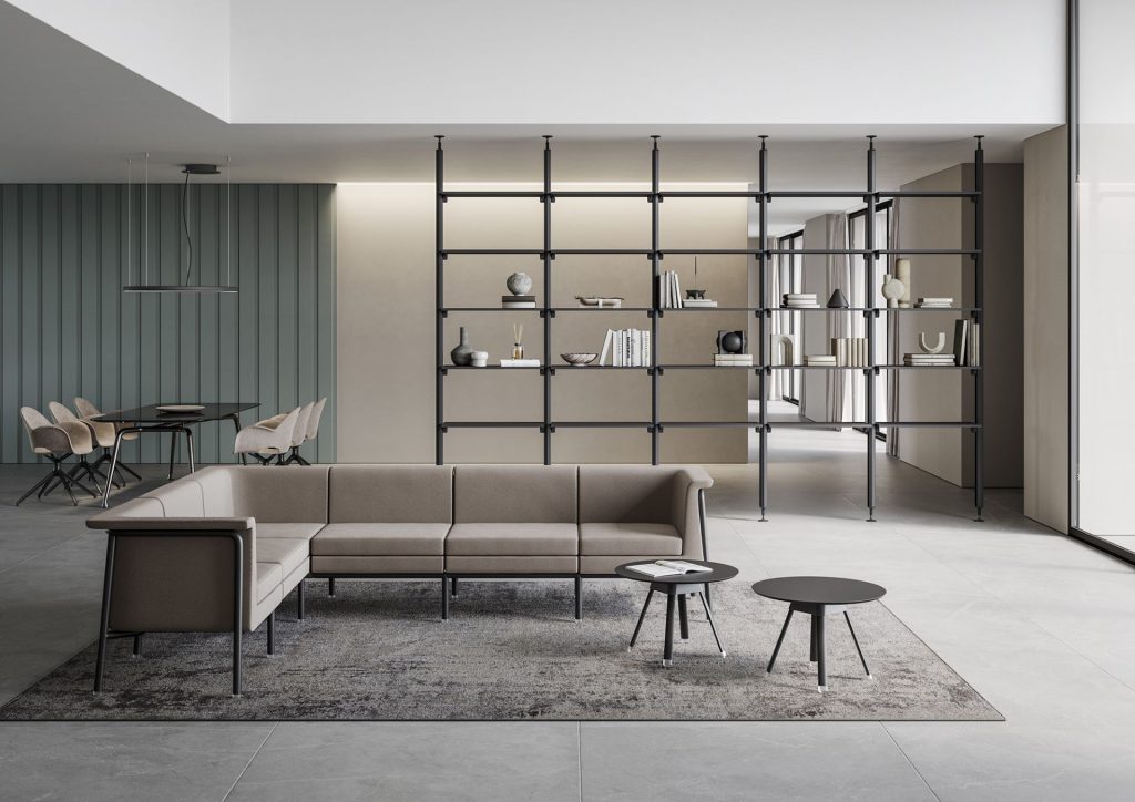 Aménagement de bureau dans pCon avec Alba Seating