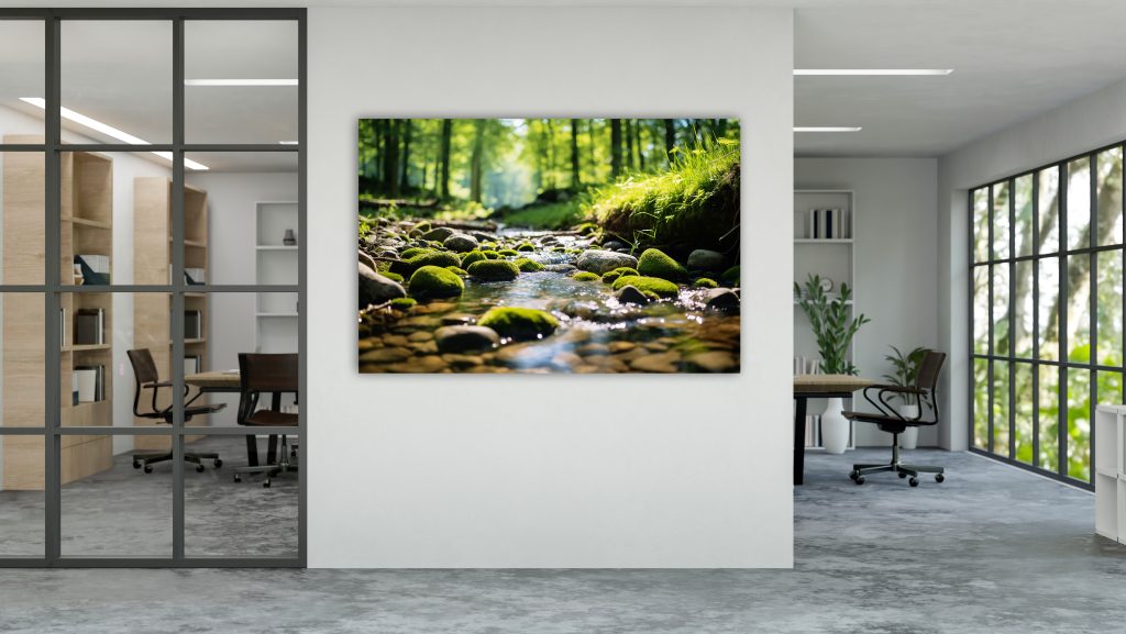 Impression d’art imageLAND sur verre acrylique