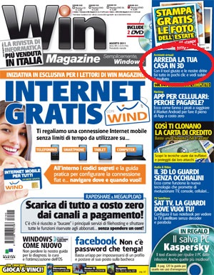 pCon.planner sulla copertina di Win Magazine