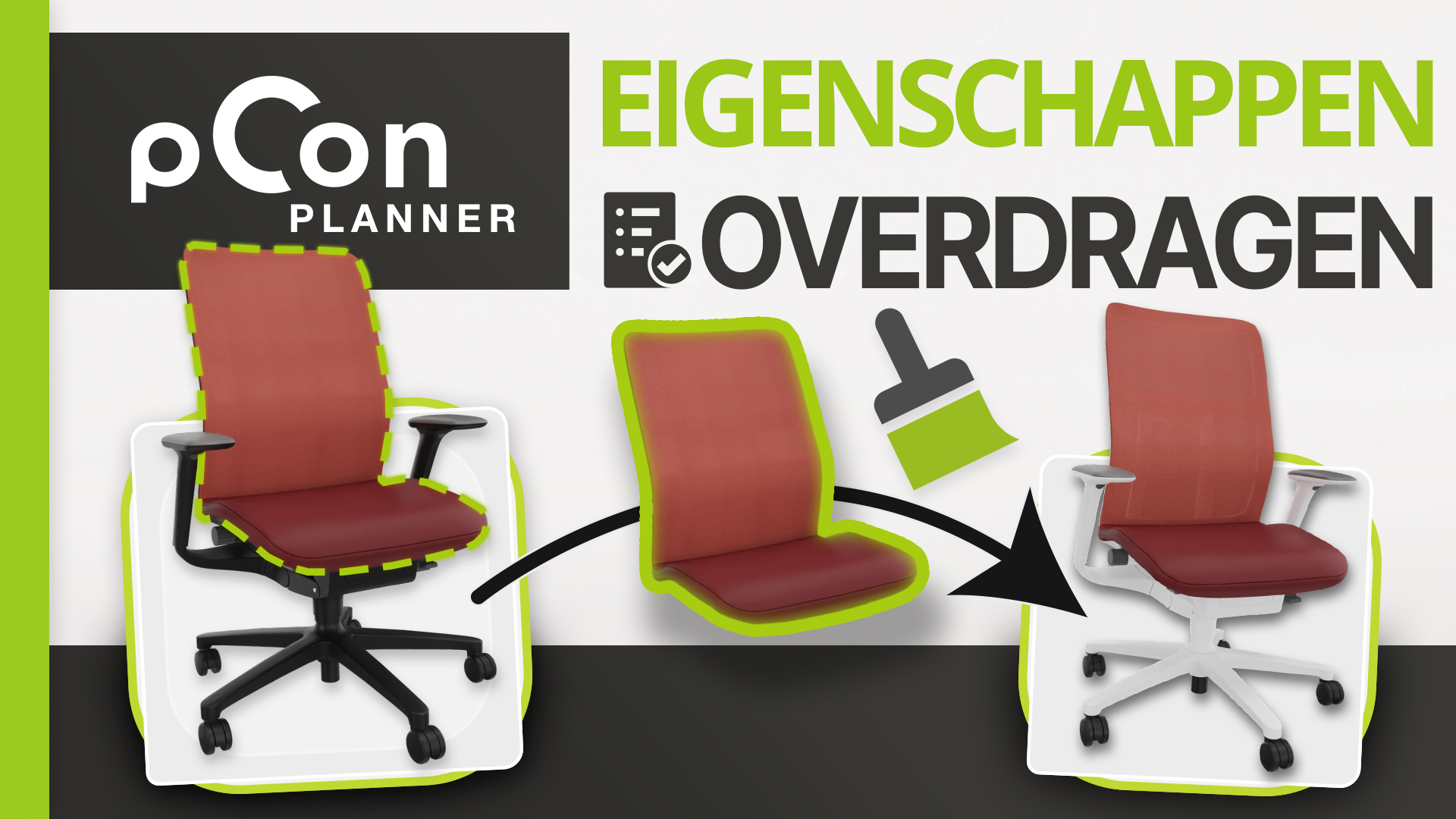 Thumbnail van YouTube video waarbij er staat eigenschappen overdragen