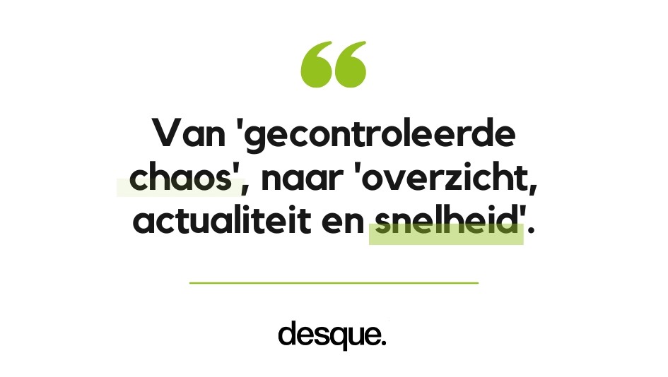 Quote Koen van Velzen Desque