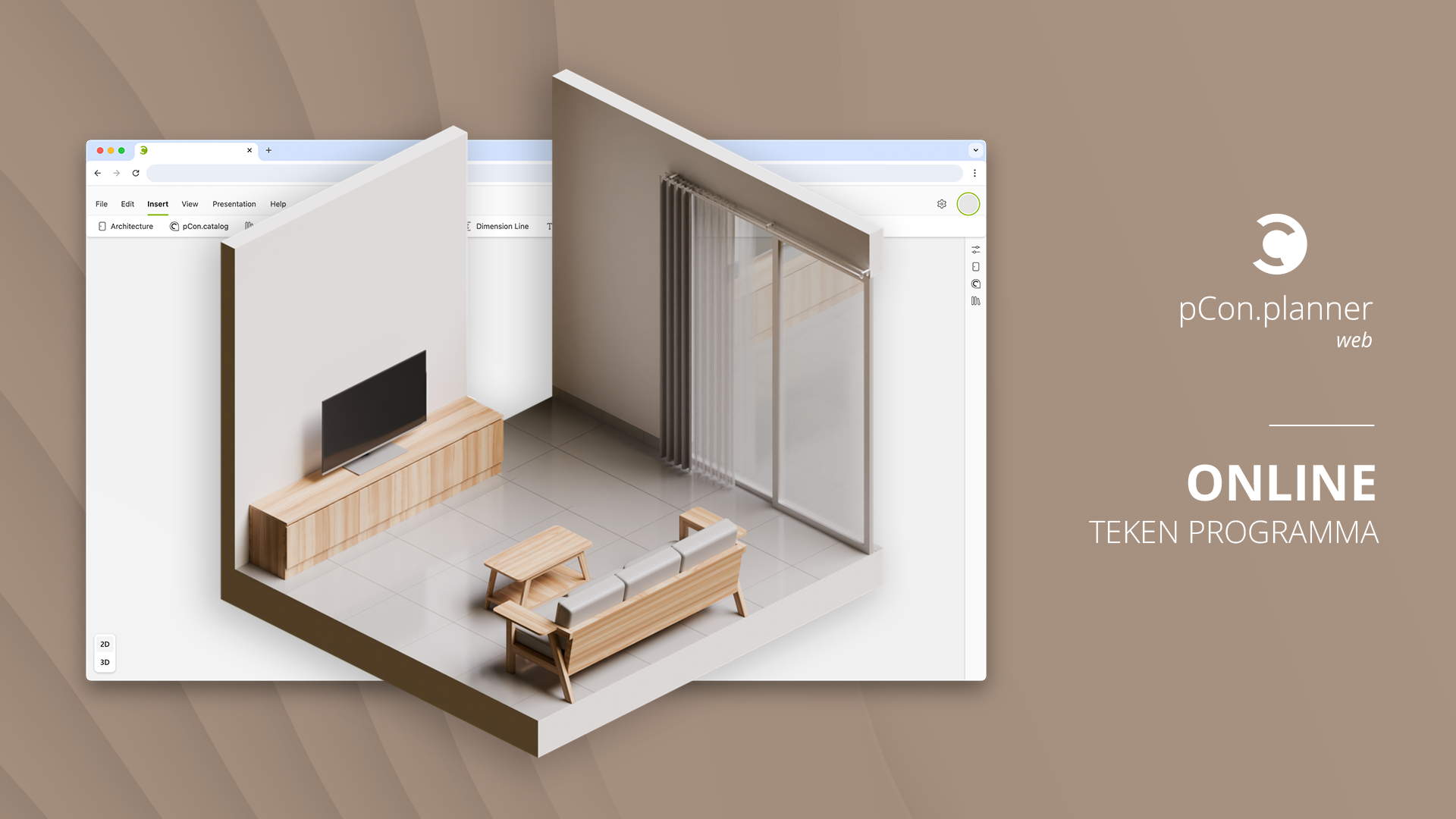 Promo afbeelding voor pCon.planner web spring release update 2025