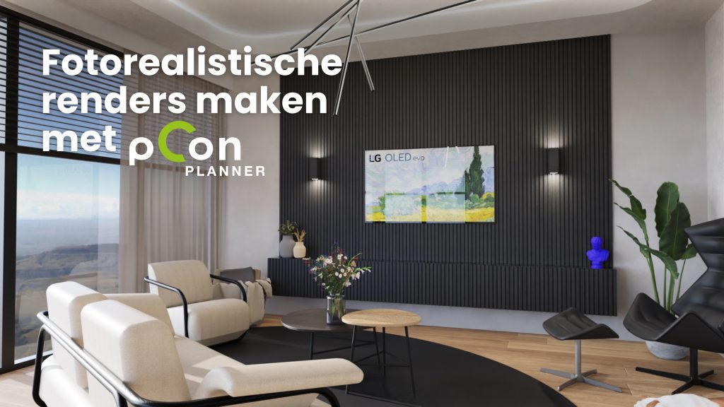 Fotorealistische renders maken met pCon.planner op een render van pCon