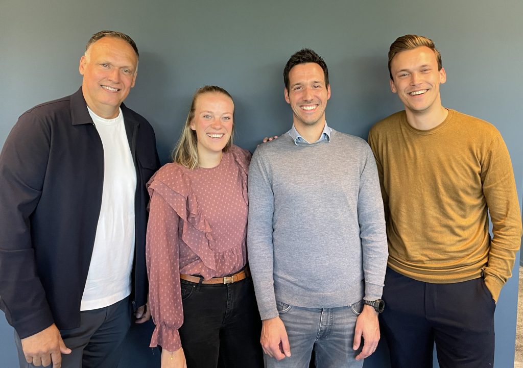 Ontmoet de sales team van pCon, William van de Vorstenbosch, Fleur Slobbe, Mark Sweegers en Jort van de Vorstenbosch.