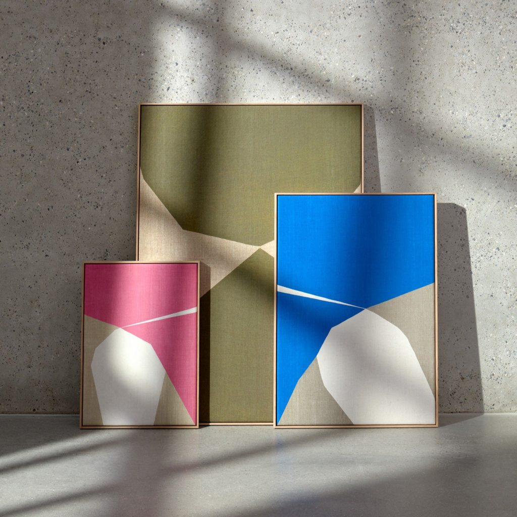 Imagine: Abstracta x Wall of Art, Nexus series by Lena Wigers